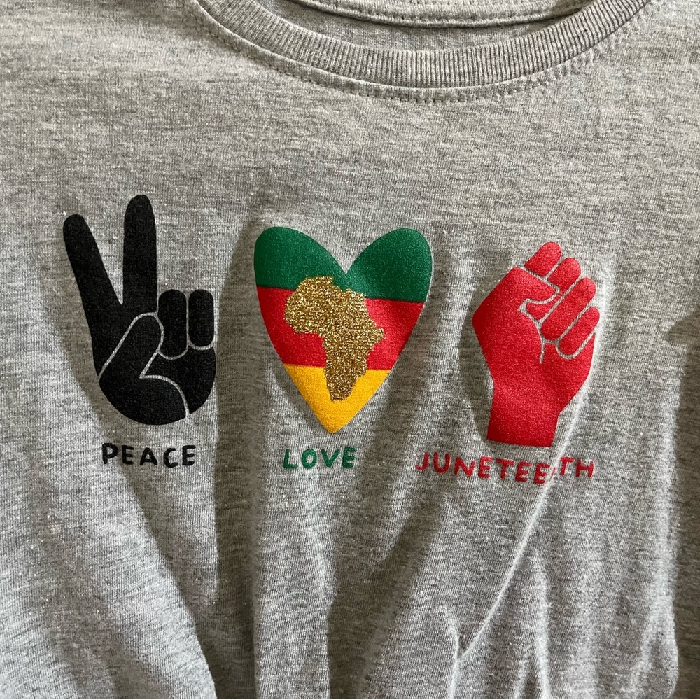 Toddler Girls Juneteenth shirt